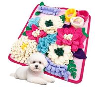 Snuffle Mat for Dogs,Foldable Non-Slip Base Interactive Foraging Toy,Puppy Snuffle Mat | for Training Feeding Licking Sniffing Digging Exercise Indoor Enrichment