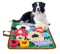 Snuffle Mat for Dogs - Foldable Non-Slip Base Lick Puzzle - Puppy Snuffle Mat,for Feeding Training Licking Sniffing Digging Exercise Indoor Enrichment