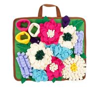 Snuffle Mat For Dogs - Folding Non-Slip Foraging Dispenser | Puppy Snuffle Mat For Training, Feeding, Licking, Sniffing, Digging, Exercise, Indoor Enrichment, Mental Stimulation & Pet Fun Small & Larg