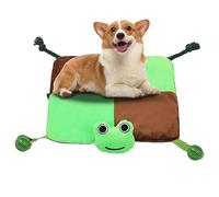 Snuffle Mat For Dogs - Interactive Dog Toys | Dog Puzzle Toys | Pet Treat Mat | Feeding Pad Puzzle Toy | Snuffle | Slow Eating For Indoors, With Pull Rope And Food Leaking Ball