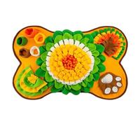 Snuffle Mat for Dogs, Mat Pet Feeding Mats Puppy Sniffing Pad, Sniff Mat for Dogs, Interactive Puzzle Feeding Mats for Multiple Breeds, Encourages Mental Stimulation (A)