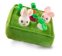 Snuffle Mat For Dogs | Plush Interactive Dog Toys - Interactive Dog Toy Puzzle Game with Plush Carrots to Reduce Boredom, Enrichment Toys for Teething Training Sniffing