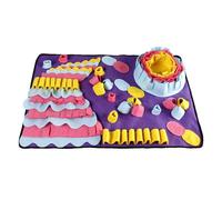 Snuffle Mat for - Interactive Feeding Mats for Snuffle Mat for Cat Feeding Puzzles Enriching Slow Eating Toy Odour Training