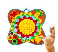 Snuffle Mat - Rocking Velvet 50×50cm | Feeding Mat | Sniffing Mat1 | Interactive Foraging Puzzle For Dogs Designed To Treats Slow Down Eating Stimulate Natural Sniffing Instincts Reduce P