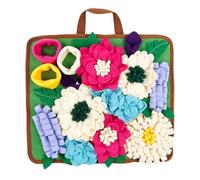 Snuffle Mat, Soft Material, 39x34x5cm, Puppy Enrichment Mat, Puppy Snuffle Toy, Non-Slip Folding Base, For Training Feeding Licking Sniffing Digging