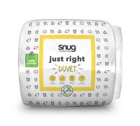 Snug Just Right Single Duvet 10.5 Tog - All Year Round Single Bed Duvet Quilt - Comfortable, Machine Washable and Hypoallergenic - Single Bed
