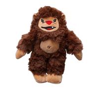 SNUG AROOZ Young Billy Big Foot with Repair Patch - Soft Plush Dog Toy with Squeaker & Crinkle Sounds - Durable Playtime Toy for Small to Medium Dogs