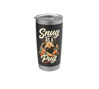 Snug as a Pug Stainless Steel Insulated Tumbler
