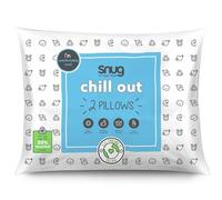 Snug Chill Out Pillows 2 Pack - Pack of 2 Bed Pillows with Medium Support, Machine Washable and Hypoallergenic - Pair