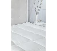 5cm Thick Microfibre Soft Touch 2 Inch Mattress Topper Snug City White Super King