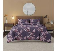 Snug City Bloomy Complete Bedding Set Duvet Cover Set Pillowcase Fitted Sheet | Size: Single Snug City Multicolor Single