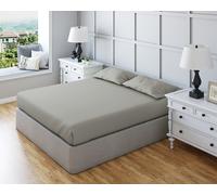 HOME SWEET HOME UK 25cm Deep Small Double Bed Sheet 100% Poly Cotton Machine Washable Fade Resistant 4FT Fitted Sheets