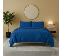 Snug City Flannelette Cotton Duvet Cover Set Soft Brushed Warm Bedding Set in Teal | Size: Super King Snug City Teal Super King