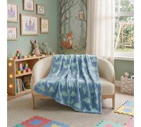 Snug City Glow in the Dark Dinosaur Blanket Kids Dinosaur Soft Fleece Throw Snug City Multicolor