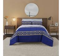 Snug City Gr esign Complete Bedding Set Duvet Cover Pillowcase Fitted Sheet | Size: Single Snug City Multicolor Single