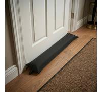 Snug City Premium Filled Draught Excluder for Doors & Windows Save Energy in Black Snug City Black