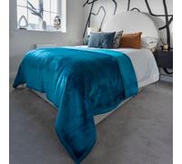 Snug City Soft & Warm Mink Throw Blanket - 150 x 200cm - Teal