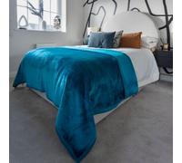 Snug City Soft & Warm Mink Throw Blanket - 200 x 240cm - Teal