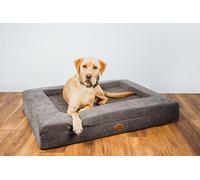 Snug & Cosy Pets Snug And Cosy Orthopaedic Lounger Chocolate 73Cm X 58Cm X 15Cm