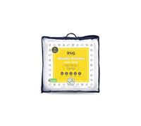 Snug Deeply Dreamy Double Mattress Topper - Quilted Soft Extra Thick 10cm Mattress Enhancer with Deep Fitting Elasticated Straps - Hypoallergenic and