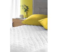 Snug Deeply Dreamy Mattress Protector White