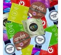 Snug Fit Condoms Sampler Pack 96 Count