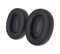 Snug Fit Replacement Cushions for JBL Live 770NC Headset(Black) | Protein leather material, for durable luxury feel, snug comfortable fit, enhances listening experience