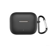 Snug-Fit Silicone Case for MOTO Buds Clip with Shockproof Properties Soft Touch and Integrated Flip Cover for Total Device Security (Black)