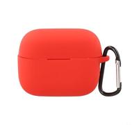Snug-Fit Silicone Case for MOTO Buds Clip with Shockproof Properties Soft Touch and Integrated Flip Cover for Total Device Security (Red)