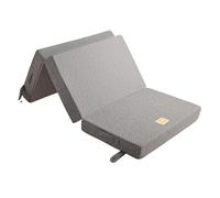 Snug Foldable Mattress - 10cm Foam Folding Floor Mattress Ideal Guest Bed Supportive Comfortable Trifold Design for Sleeping Sitting and Relaxing - Machine Washable Cover, Easy Storage - Single