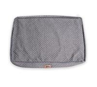 Snug Furry Friends Dog Bed Cover Only - Super Soft and Comfortable for Cat Dog - Spare Pet Bed Cover - Matching Pet Bed Available - Machine Washable - Large - 90 x 60 x 11cm, Grey