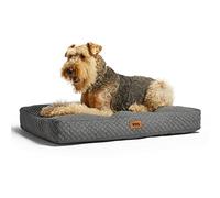Snug Extra Large Dog Bed - Super Soft and Comfortable Cat Dog Pet Bed Pillow Mattress with Non-Slip Base and Removable Cover - Machine Washable - Extra Large - 120cm x 80cm x 11cm, Grey