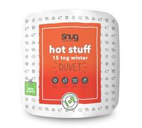 Snug Hot Stuff Winter Single Duvet - 15 Tog Winter Heavyweight Warm Super Cosy Thick Duvet - Snuggly Hypoallergenic Fibres and Machine Washable - Single Bed