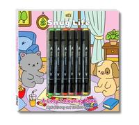 Snug Life: A Cosy Colouring Book and Markers