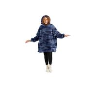 Snug Oversized Hooded Fleece Blanket Camouflage