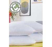 Snug Deeply Dreamy Pillows 4 Pack - Medium Support Bed Pillows for Back and Side Sleepers Soft Comfortable Eco Friendly - Machine Washable and Hypoallergenic - Pack of 4
