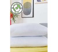Snug Pair of Deeply Dreamy Pillows White