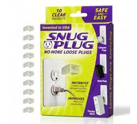 Snug Plug - Your Loose Outlet Fix (10/Pack Clear)