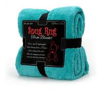 Snug Rug Blanket Luxury Sherpa Fleece Sofa Tv Throw Gift Blankets 127X178Cm - Teal