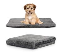 Snug Rug Luxury Pet Blankets - Fluffy Sherpa Fleece Blanket Soft and Warm Dogs and Cats - Washable Throw for Car Sofa Bed (Small 88 x 60cm, Slate Grey)