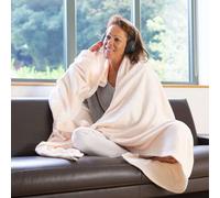 Snug Rug Snug-Rug Premium Blanket Luxury Sherpa Fleece Sofa Tv Throw Large Blankets 150X200Cm - Champagne
