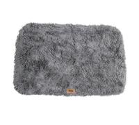 Snug Super Fluffy Dog Bed Cover Only - Super Soft and Comfortable for Cat Dog - Spare Pet Bed Cover - Matching Pet Bed Available - Machine Washable - Small/Medium - 75 x 50 x 11cm, Grey