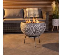SNUG Toledo Clay BBQ Firepit with Grill