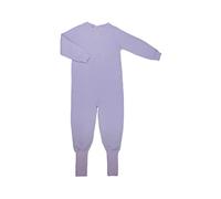 Snugabye Adaptive Back Zip Convert-A-Foot Sleeper | Designed for Special Needs | Sizes Range 2-14 Years, Orchid, 12 Years
