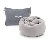Snugalo Travel Pillow- 2 in 1 Probably the most versatile travel pillow in the world ! Ultra soft & Breathable 100% Bamboo Raylon Luxury material | neck pillow for travel | travel pillow for airplane