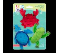 SNUGAROOZ 105582 Lil Ocean Buddies Pet Toy - 3 Count