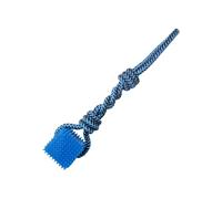 SnugArooz Spike-O-Cube Assorted Colors - Dog Toy with Durable Cotton Rope & Spiky TPR Cube - Ideal for Tugging, Chewing, and Fetch - for Larger Breeds