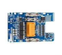 Snugawarm 18V Li Ion Battery Protection Board For 5S Packs 60A Discharge With Equalizer Compatible With BL1830 Overcharge And Temp Safety Compact 100X50mm (E)