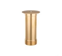 Snugawarm Brass Shaped Fountain Nozzle Outdoor Gardens Producing Mushroom Spray Pattern And Subtle Sound(2-inch)