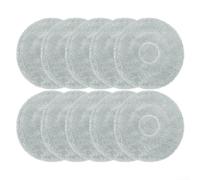 Snugawarm For Conga For X100 For X100 For X-Treme Vacuum Mop Robot Replacement Mop Cloth Kit Microfiber Cleaning Pads For Cecotec Robot Floor Cleaners(10 PACK)
